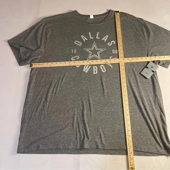Dallas Cowboys Nike Men’s Gray‎ Short Sleeve Tshirt. 4 XL NWT - Picture 3 of 6